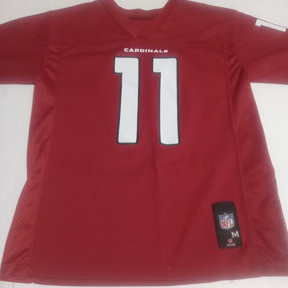 NFL Players Arizona Cardinals Larry Fitzgerald Youth Jersey Size M - Picture 1 of 8